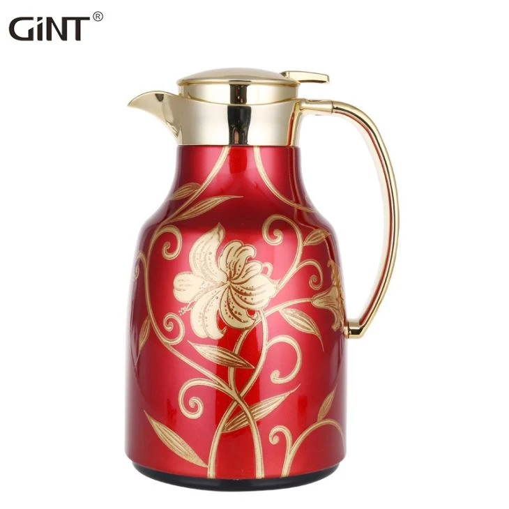 1L Stainless Steel Insulation Thermos Vacuum Flask Tea Coffee Pot