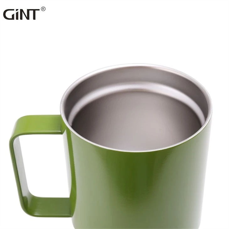 Drinking Cup Vacuum Insulated Tumbler With Handle Coffee Cups Stainless Steel Coffee Mug Thermo