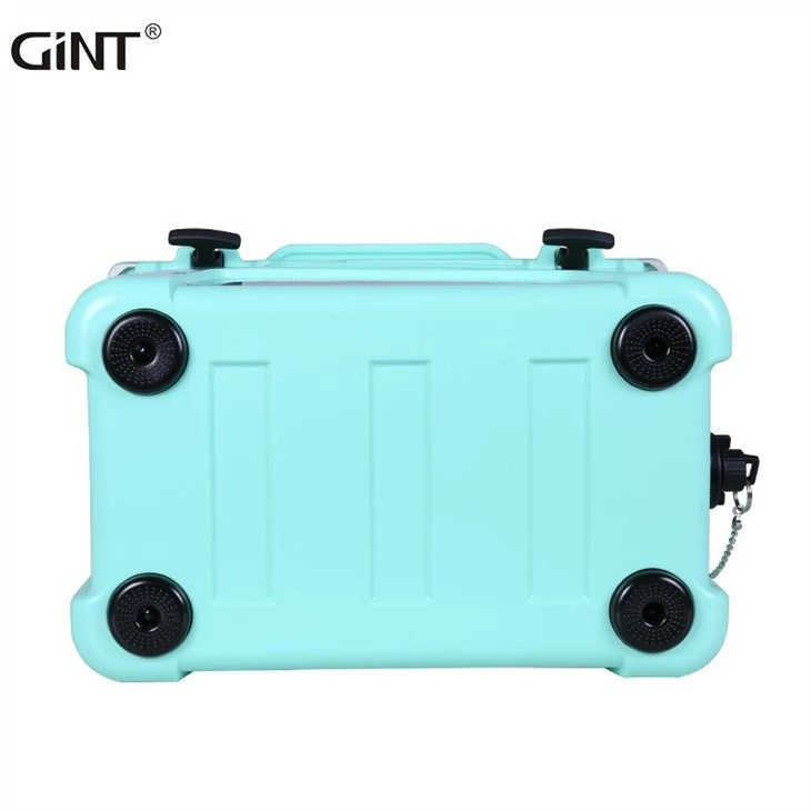 Hot Sell Plastic Travel Container Food Cans Use Insulation Handle Roto Ice Cooler Box